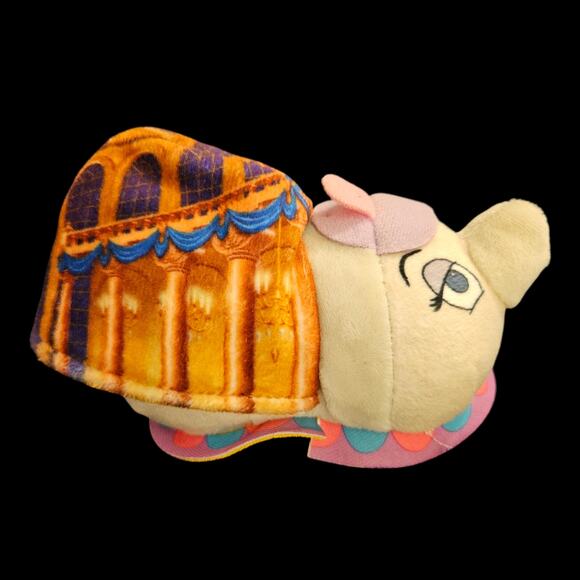 Disney Princess Snail Flipazoo Plush Jay at Play 2017 – Castle Shell Cute Toy - Picture 2 of 7